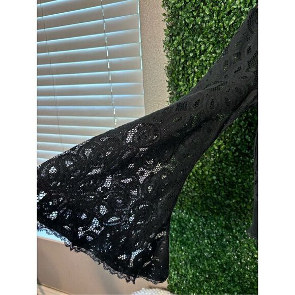 Free People Better With Time Bodysuit Black Size Small NWT - Picture 6 of 9